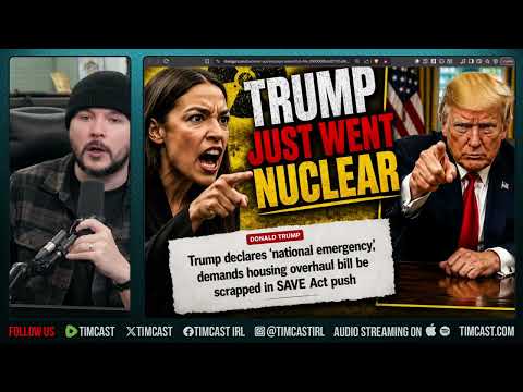 Trump GOES NUCLEAR, CANCELS Housing Bill Until SAVE ACT PAsses | Tim Pool