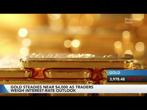 Gold Steadies Near $4,000 as Traders Weigh Interest-Rate Outlook