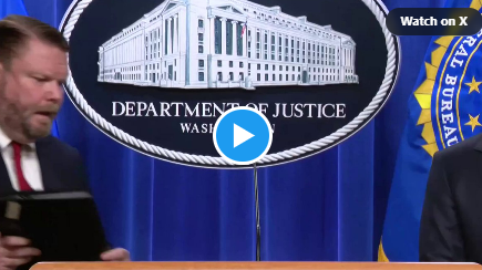 He just made it crystal clear: Comey gets ZERO special treatment. No deep state protection. No sweetheart deals.