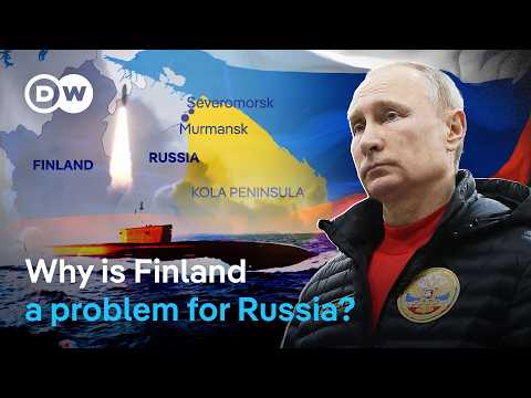 Can Finland cut off Russia’s nuclear bastion? | DW News