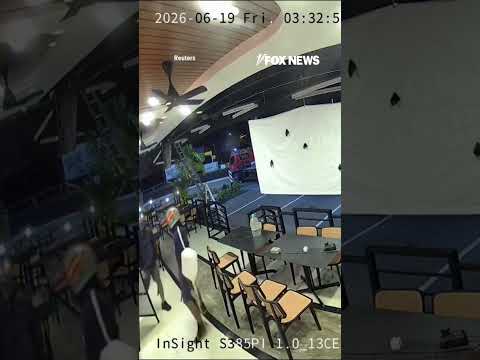 Arsonist sets OWN feet ON FIRE while torching new restaurant #shorts #world #crime #viral