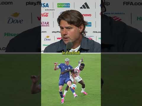 USMNT Manager Mauricio Pochettino weighed in on Folarin Balogun’s red card #worldcup