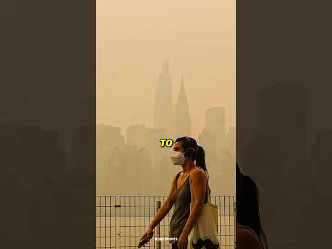 Nico Cantor reports live on the air quality at MetLife Stadium #worldcup