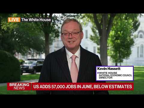 Hassett Says Jobs Data Strong, Criticizes Fed’s Powell