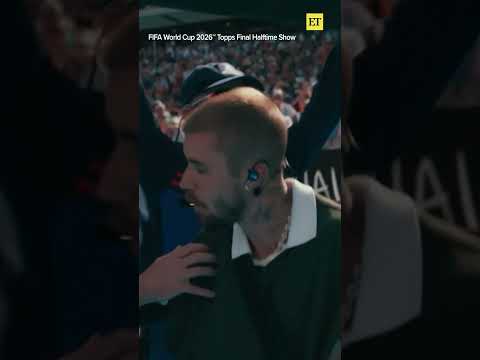 Ted Lasso Introduces Justin Bieber at World Cup Final Halftime Show