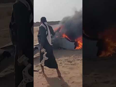 Houthi rebels claim they shot down Saudi drone #shorts