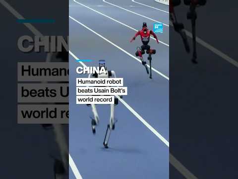 #Humanoid #robot beats #UsainBolt’s 100m world record • FRANCE 24 English
