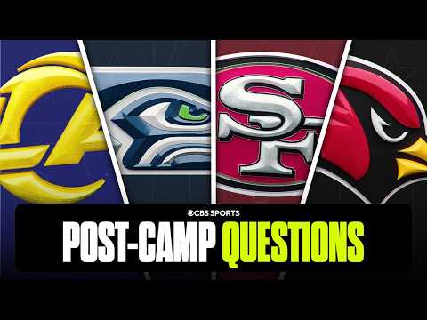 Biggest post-camp questions for every NFC West team 🤔