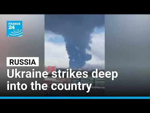 Ukraine strikes Russian refineries deep into the country • FRANCE 24 English