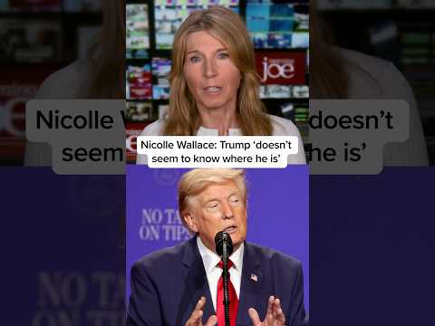 Nicolle Wallace: Trump ‘doesn’t seem to know where he is’