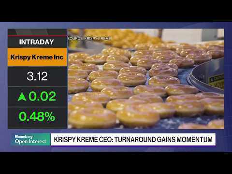 Krispy Kreme CEO Says Turnaround Plan Is Working