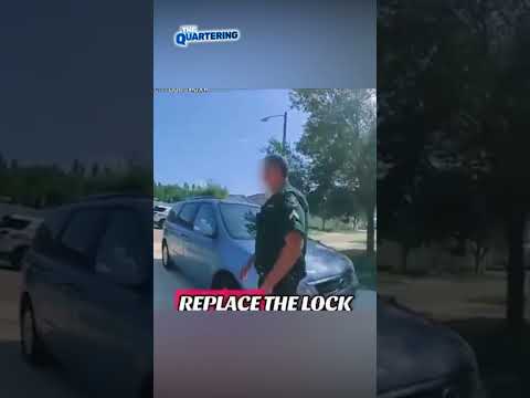 Police Drill Into The Wrong Family’s Front Door #Police #Mistake #Home #Viral