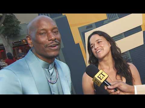 Michelle Rodriguez CRASHES Tyrese Gibson’s Interview as ‘Fast’ Cast REUNITES (Exclusive)
