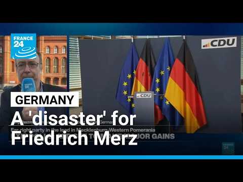Exit polls show ‘disaster’ for Merz’ CDU party in two state elections • FRANCE 24 English