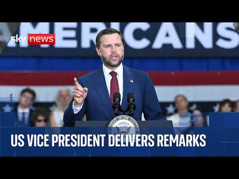 JD Vance speaks in North Carolina