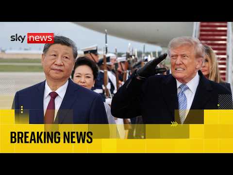 Donald Trump welcomes Xi Jinping to the US