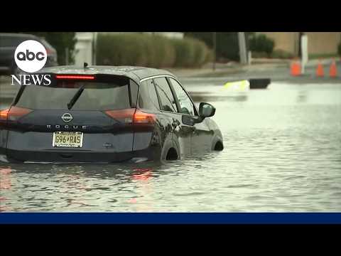 Nor’easter slams East Coast, bringing heavy rain and wind, coastal flooding