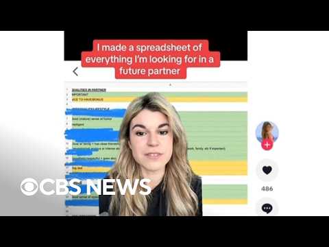 Some singles are using spreadsheets to track their dating data