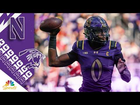 Highlights: All five of Aidan Chiles’ touchdowns against Rutgers | Big Ten on NBC Sports