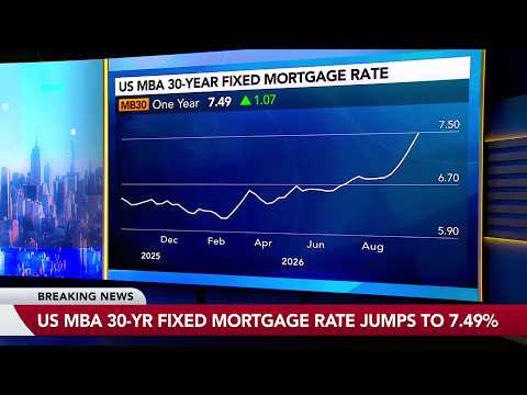 US Mortgage Rates Hit Highest Level Since 2023