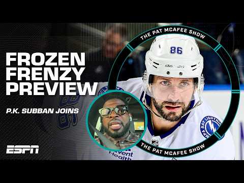 P.K. Subban previews NHL’s Frozen Frenzy 🏒 | The Pat McAfee Show
