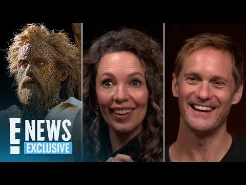 Olivia Colman, Alexander Skarsgård REACT to Viral Wicker Memes | E! News
